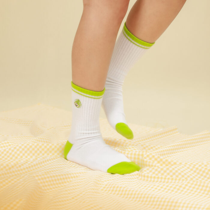 GON HAPPY SOCKS ถุงเท้า GON เบิกบาน, คามะจัง สดใส, กะหล่ำ ชื่นใจ - Image 3