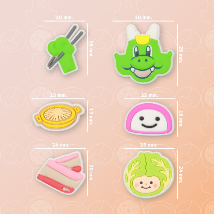 GON SILICUTE CHARM SET หมุดติดรองเท้า GON กระจายความคิ้วทึ!​ - Image 6