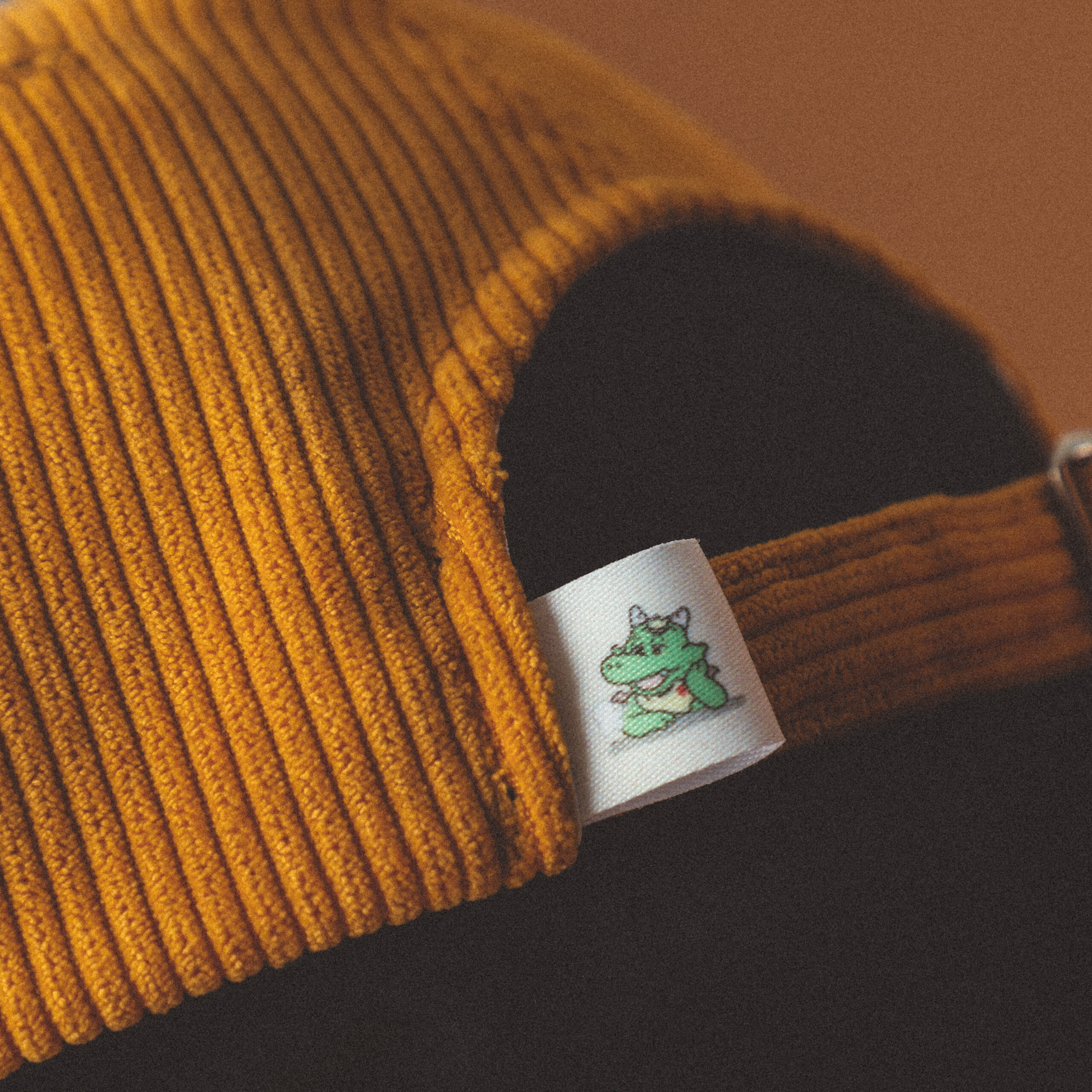 Dad Cap - Yellow Eclipse (Not Angry Just Hungry) - Image 5