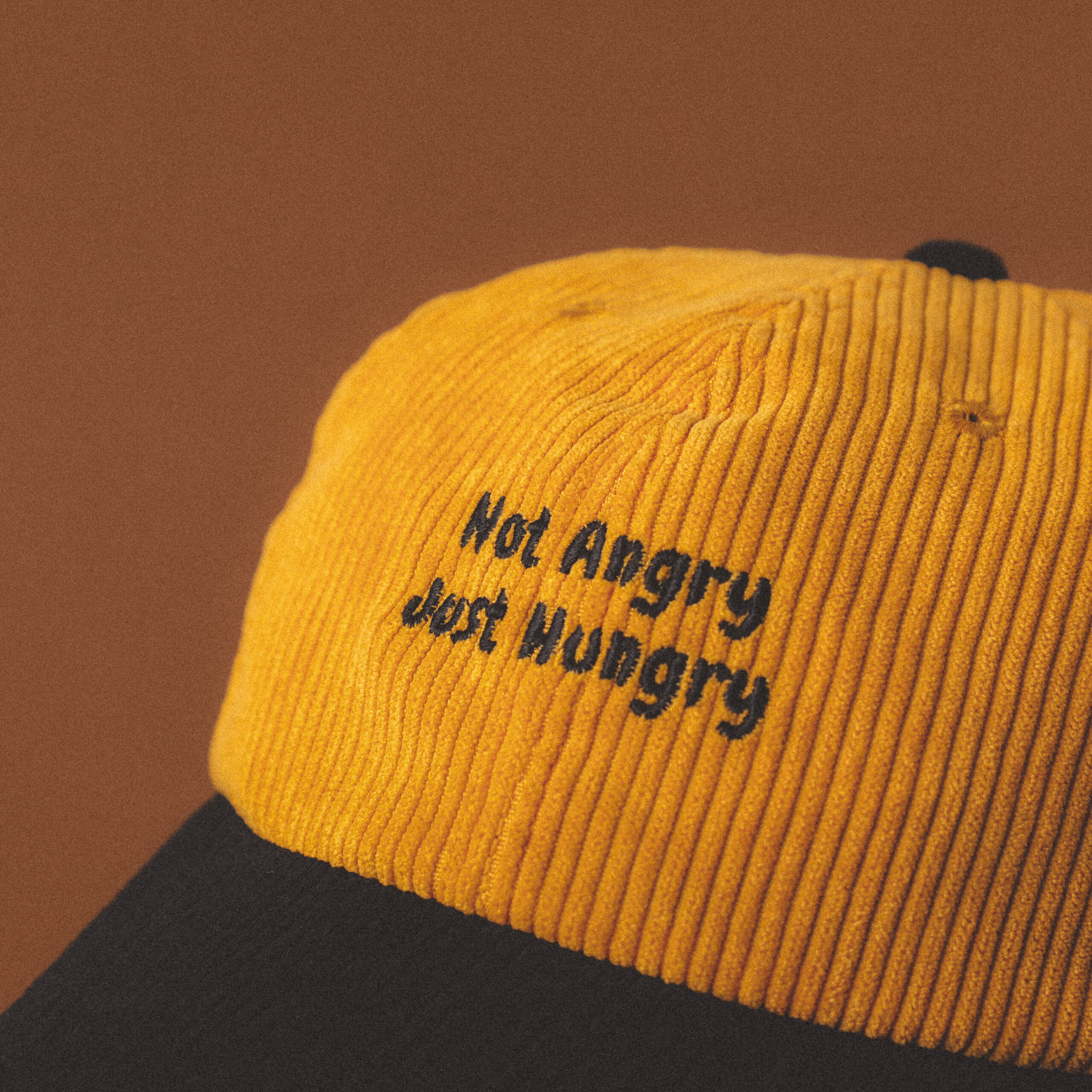 Dad Cap - Yellow Eclipse (Not Angry Just Hungry) - Image 6