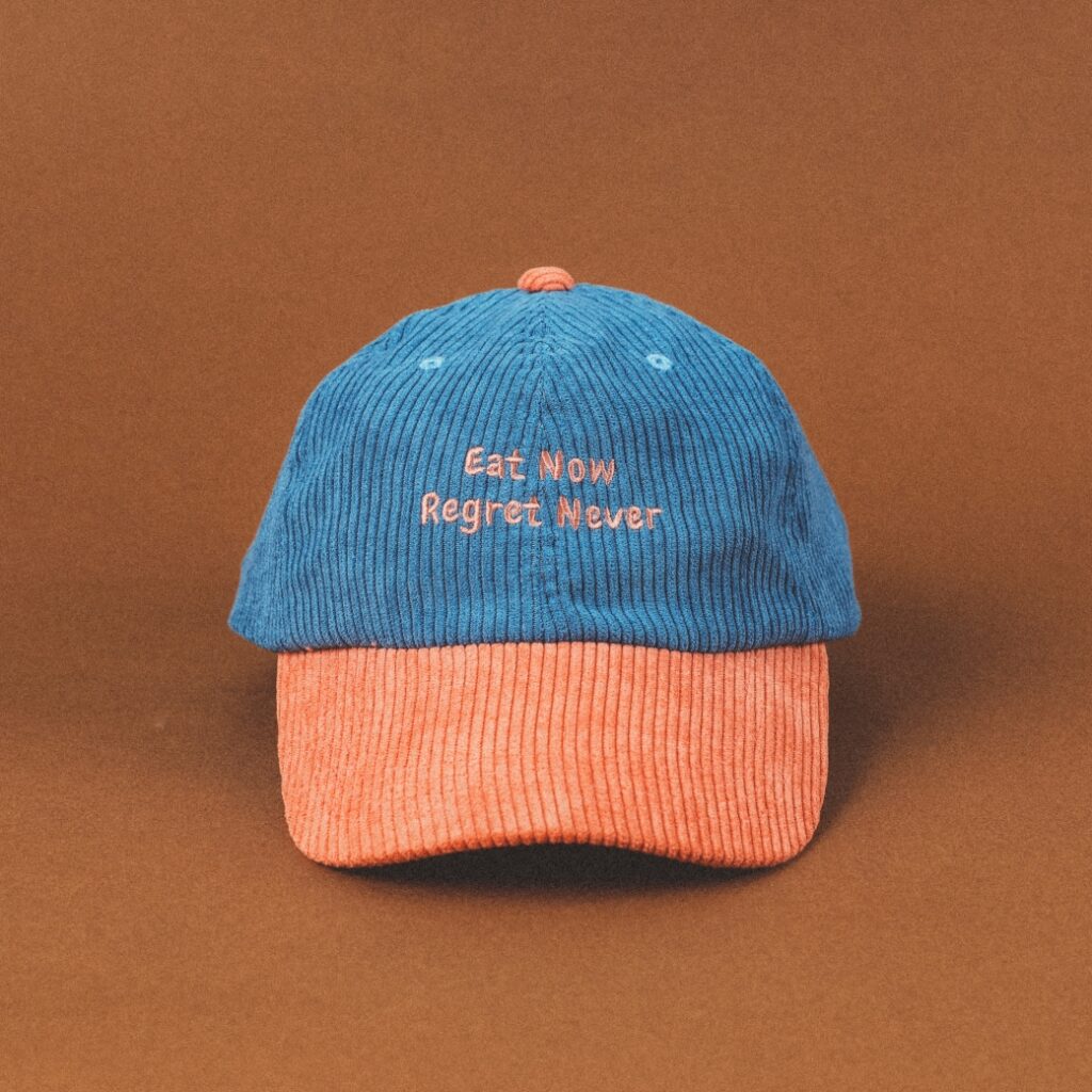 Dad Cap - Blue Coral (Eat Now Regret Never)