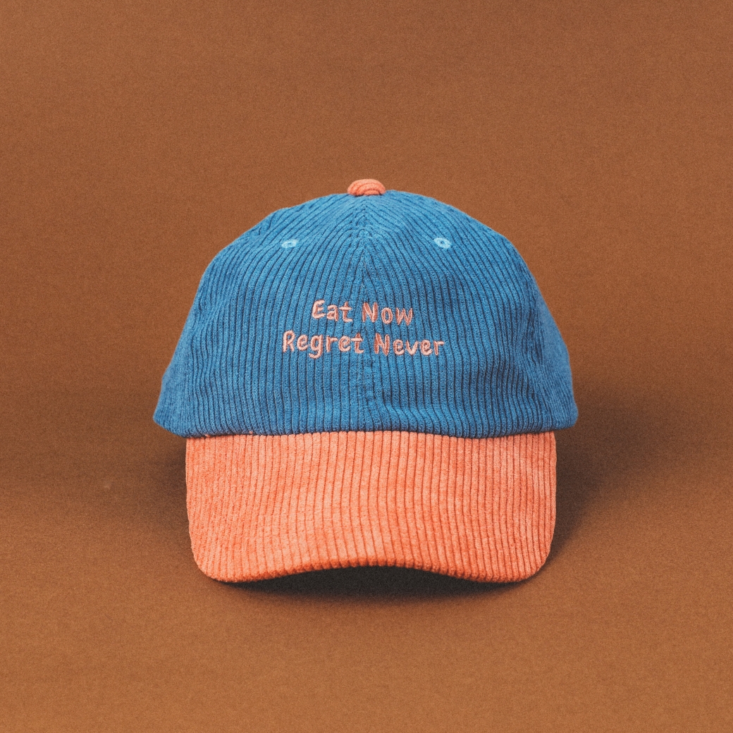 Dad Cap - Blue Coral (Eat Now Regret Never)