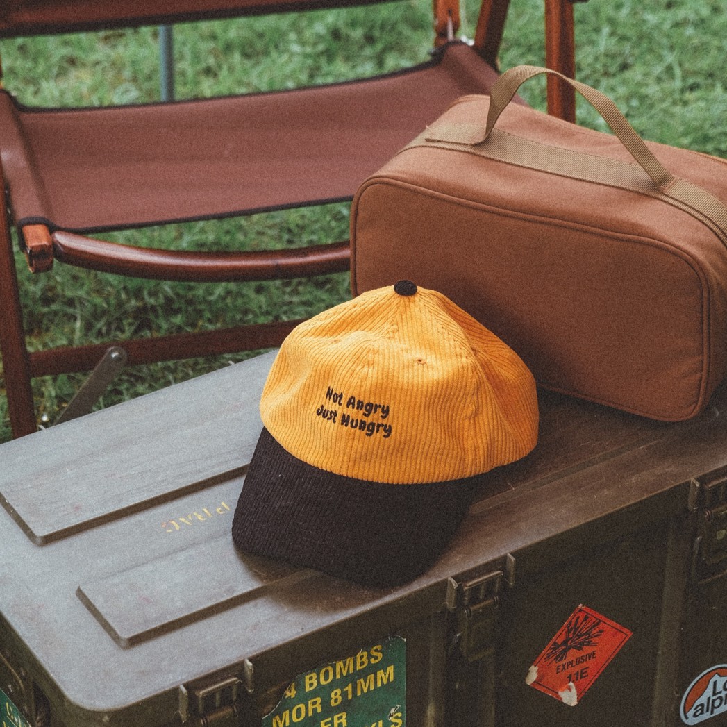 Dad Cap - Yellow Eclipse (Not Angry Just Hungry) - Image 8