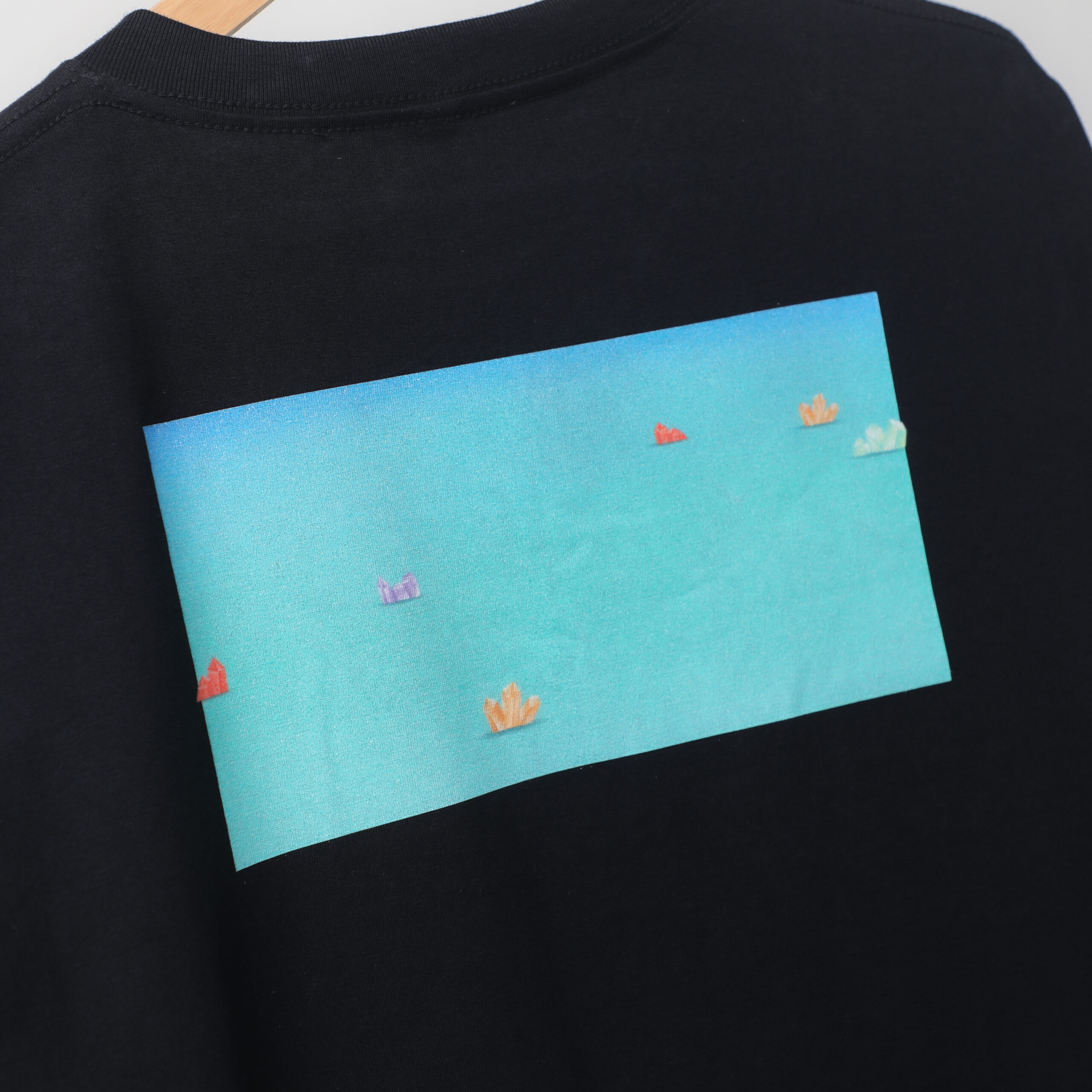 Bar B Gon Planet Garden T-Shirt in Black - Image 2
