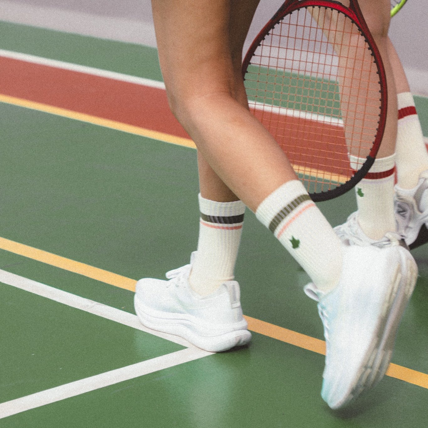 Retro Sport Sock - Garden Track - Image 4