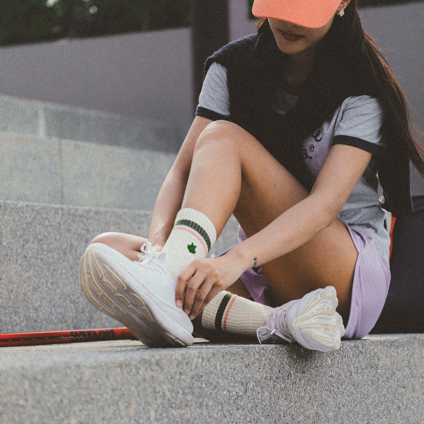 Retro Sport Sock - Garden Track - Image 7